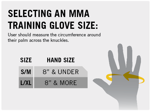 Selecting an MMA Training Glove Size
